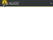 Tablet Screenshot of minicampingdevuurtoren.nl